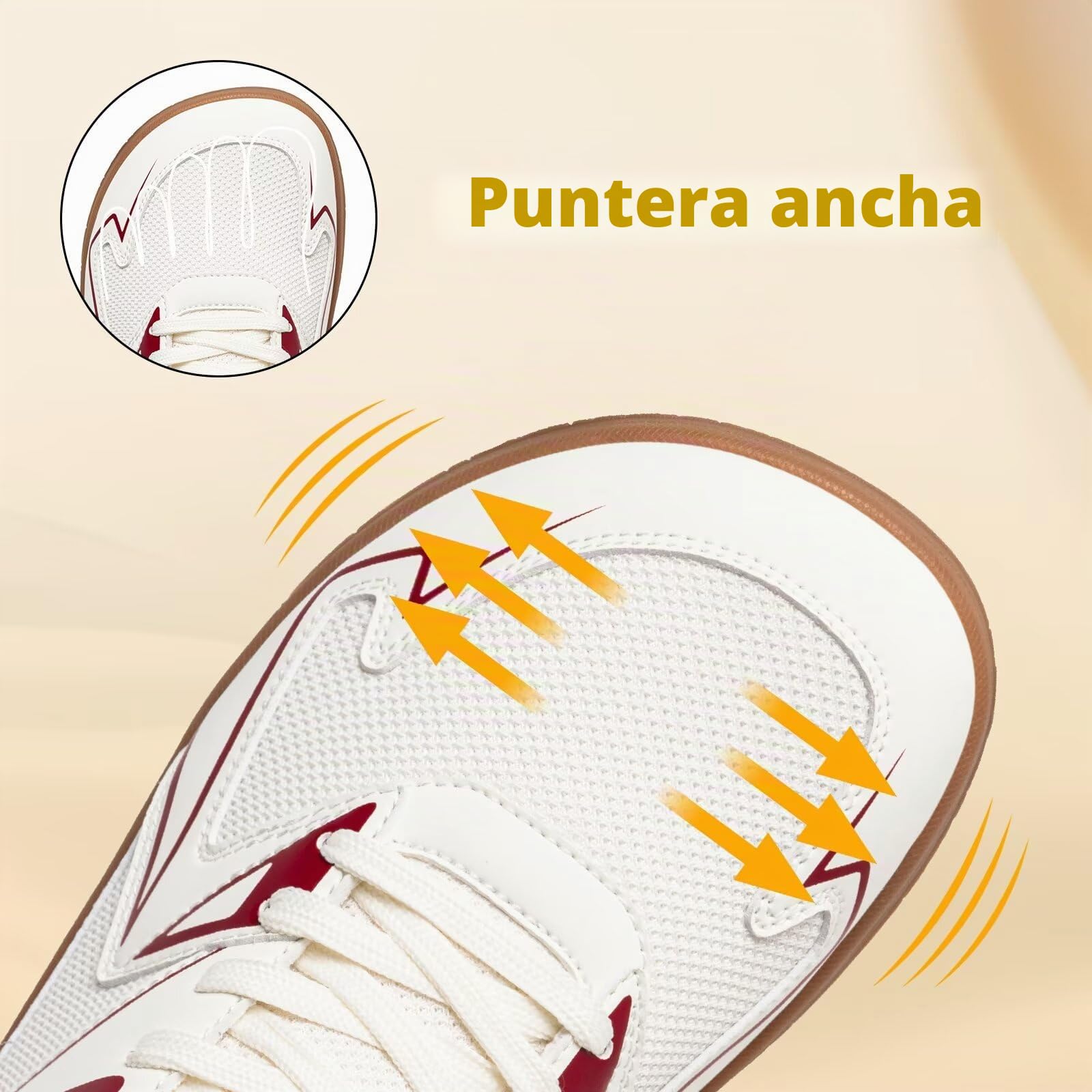 HOBIBEAR Zapatos Minimalistas para Mujeres Hombres Caminar Punta Ancha Sneaker Unisex Zero Drop Casual Antideslizante Calzado Deportivo Zapatillas