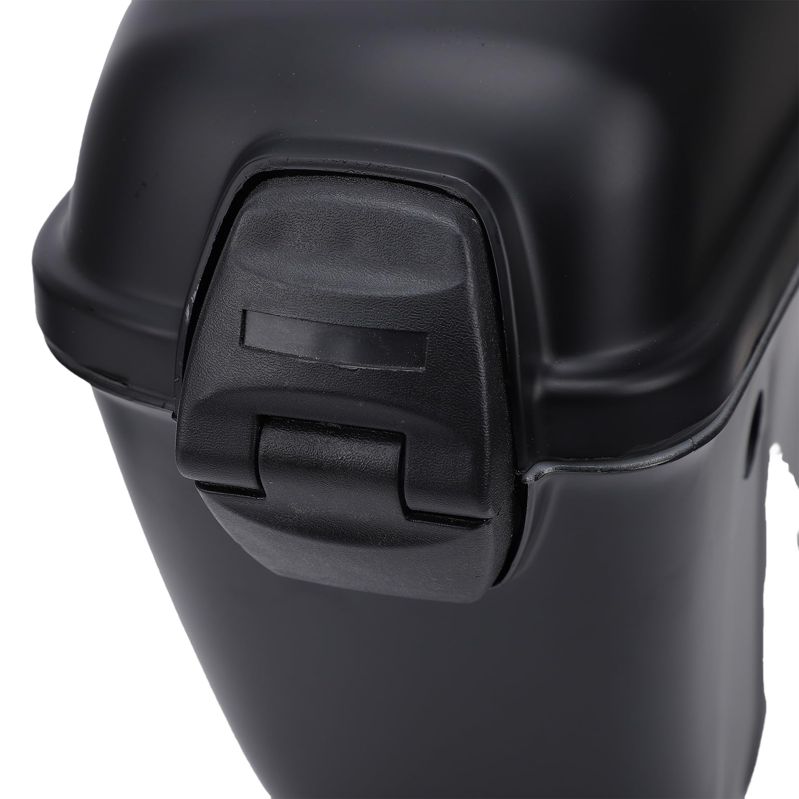 Bolsas Duras para SILLÍN de Motocicleta de 22L, Almacenamiento Bloqueable de Plástico ABS para con Soportes de Montaje, Llaves, Resistente a la Intemperie y a Prueba de Arañazos