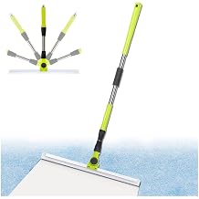 Squeegee for Floor, with 51 Long Handle Magic Broom Sweeper, Air Broom as Seen on Tv for Smooth Floors,Rugs,Windows,Large50130cm