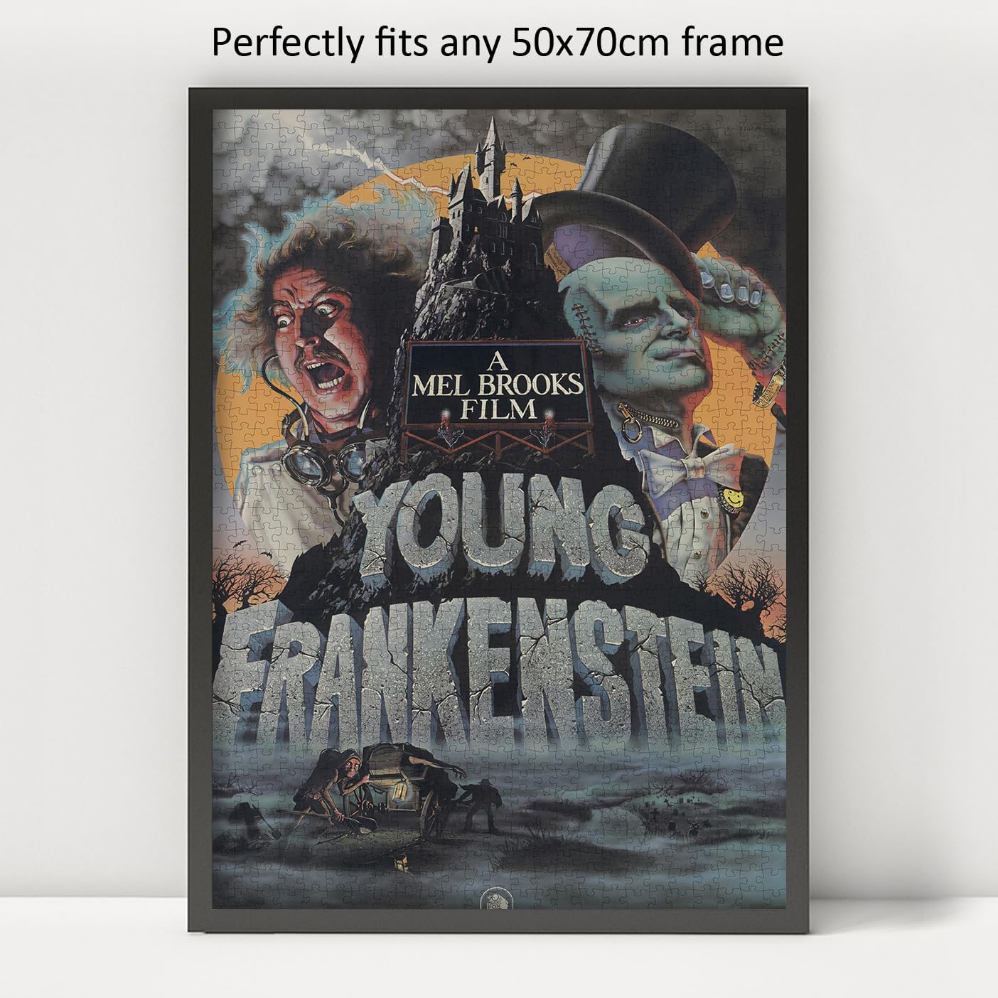 Young Frankenstein 1000 Piece Jigsaw Puzzle for Adults | Frankenstein Puzzle for Adults 1000 Pieces