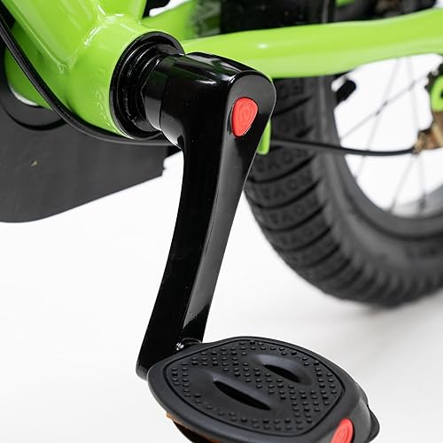 Miniatura 52 de RoyalBaby Kids Bike Freestyle Classic & EZ Balance Pedal Switchable Bicycle, 12 14 16 18 Inch, 3-10 Years Toddler to Big Kids Verde