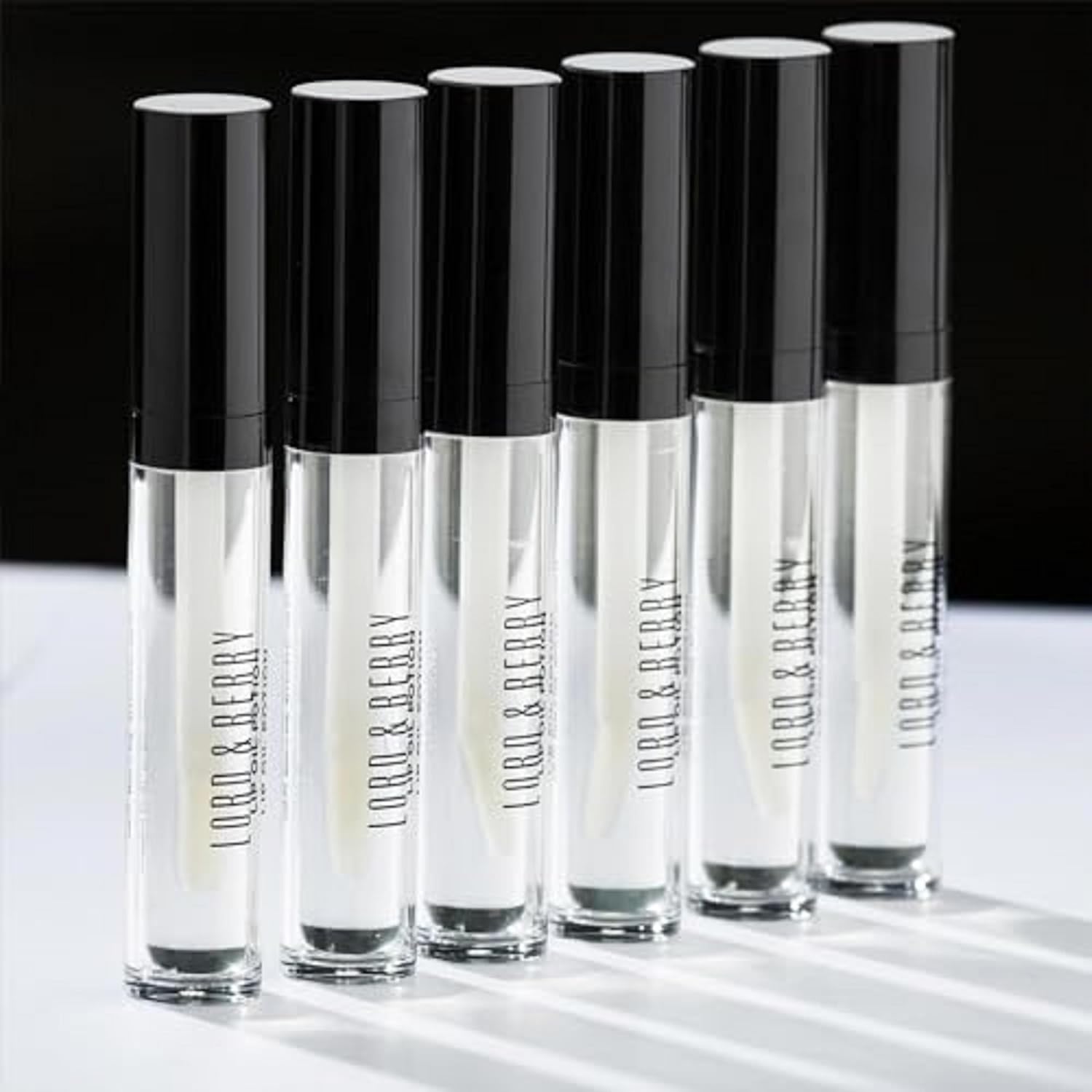 Lord and Berry Lip Oil Potion Advanced Fluid Lip Treatment - Clear Lip Oil - Relieves Dryness, Enhances Lip Texture - 1612 Transparent - 0.24 oz