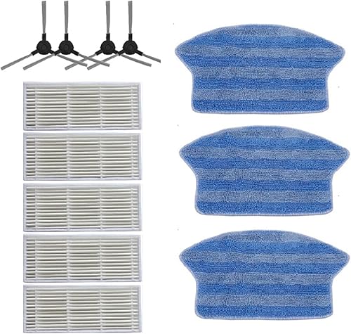Miniatura 3 de EtliN Compatible con Midea I2 VCR03 repuestos Accesorios para el hogar, filtro Hepa, cepillo lateral, trapeador, kit de tanque de agua, robot
