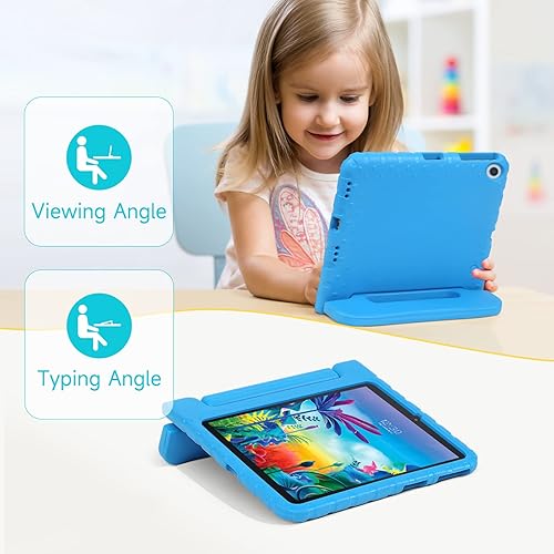 Miniatura 3 de Thoreta Funda para LG G Pad 5 10.1, a prueba de golpes, ligera, convertible, soporte con mango convertible, a prueba de niños, compatible con LG G