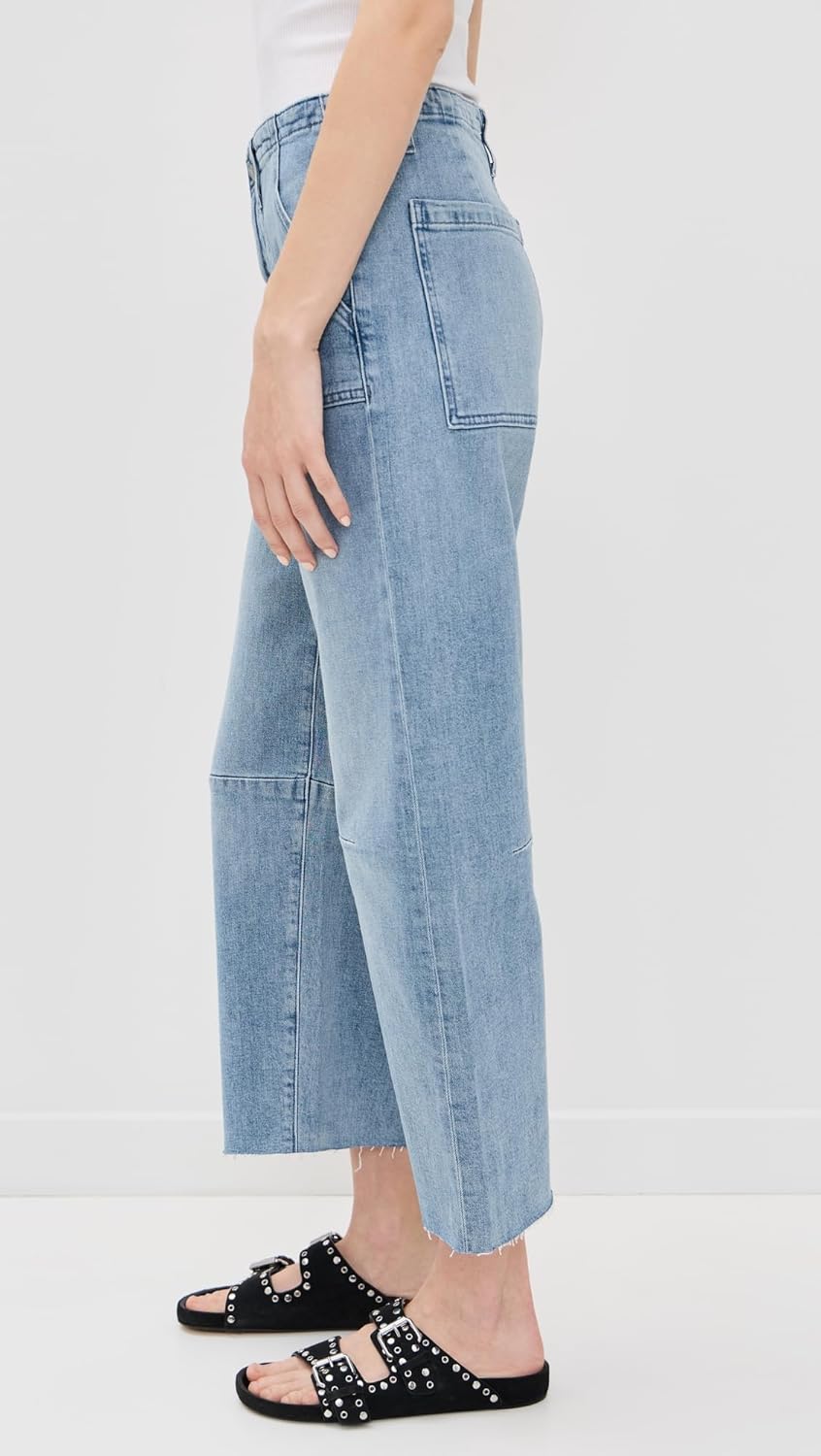 Women's Utility Soft Barrel Jeans - Image 4