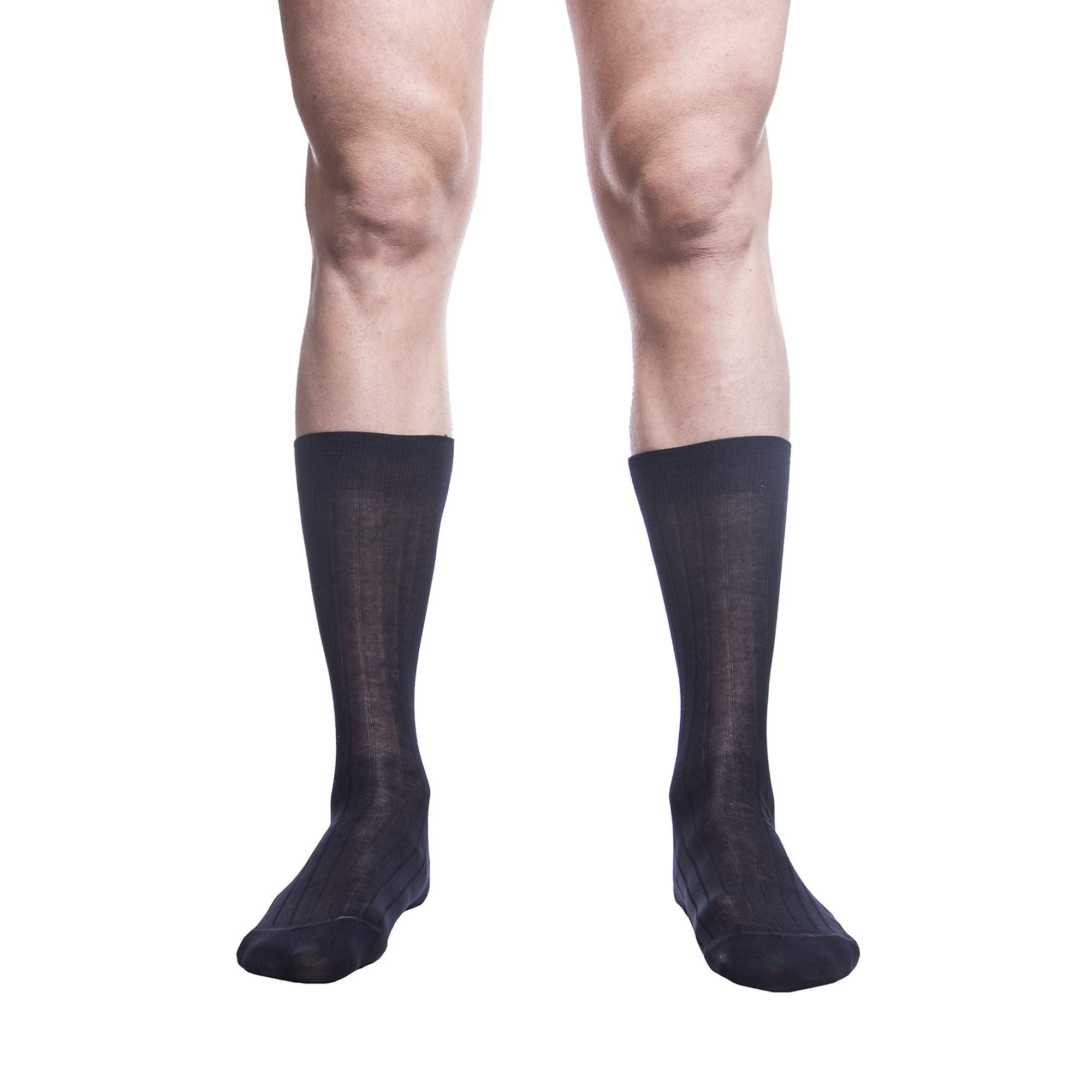 PETTI Artigiani Italiani - Calzini, Calze Uomo, Calzino Uomo, Calze Lunghe e Corte Uomo, 6 Paia Calze Uomo Filo di Scozia, 100% Made in Italy