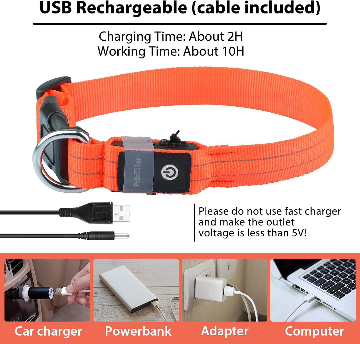 PcEoTllar Dog Collar Replacement