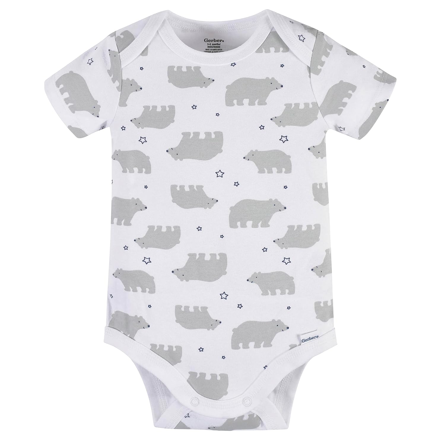 Gerber Baby 8-Piece Clothing Gift Set (5Pk Bodysuits 2Pk Pants & 1Pk Hooded Cardigan), Blue, Newborn