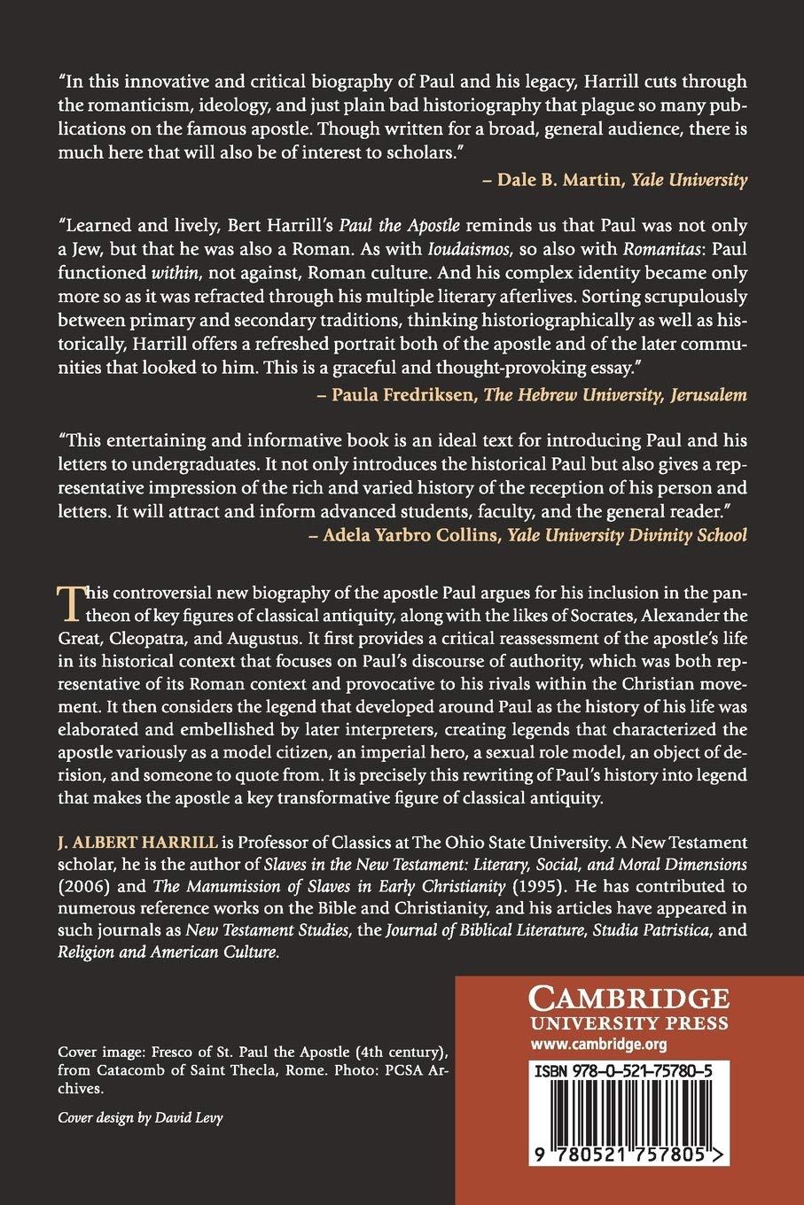 Paul the Apostle: His Life and Legacy in their Roman Context