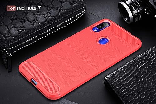 Miniatura 2 de Cruzerlite - Funda para Xiaomi Redmi Note 7 (fibra de carbono, absorción de impactos)