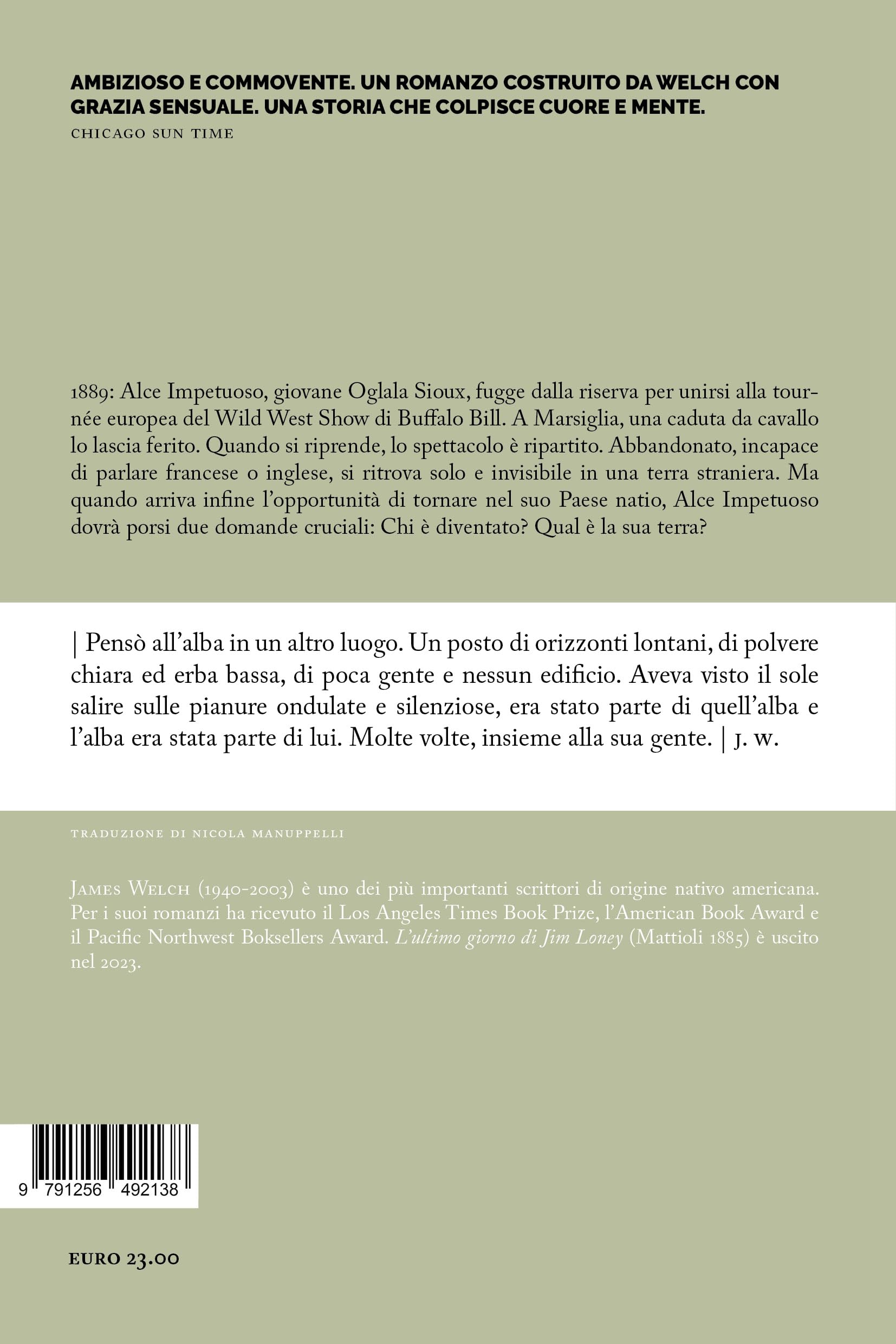La canzone d'amore di Alce Impetuoso