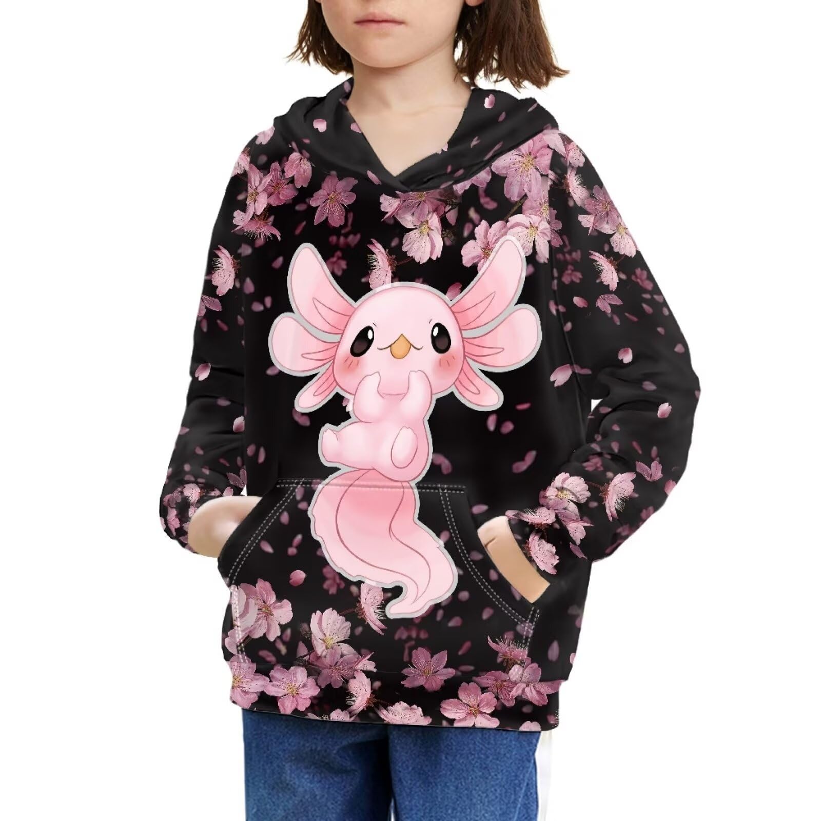 Ystardream Teen Girl Sweatshirts Clothes Kids Hoodies with Strings Long Sleeve