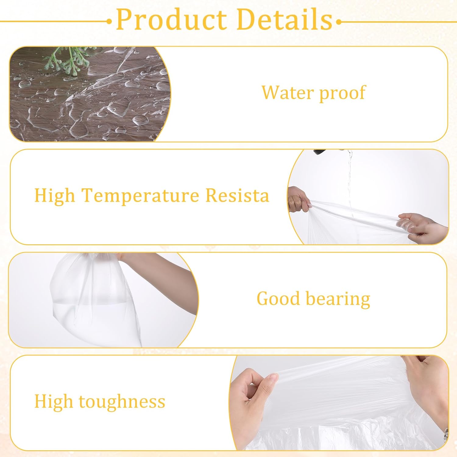 100 Pcs Disposable Foot Tub Liner, Disposable Pedicure Spa Liners Portable Plastic Pedicure Bowl Liners Thin Large Clear Foot Bath Basin Bags for Foot Pedicure Spa Beauty Salon Hotel Home Use