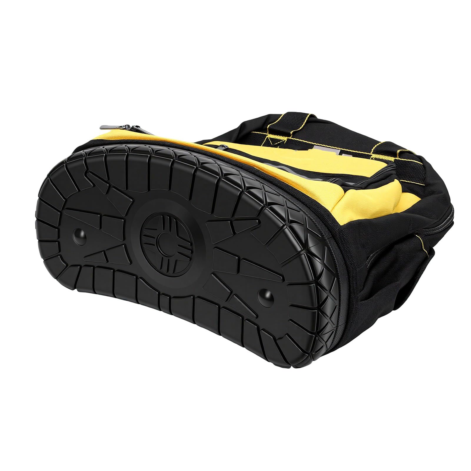 Generic Mochila para Herramientas de Alta Resistencia con Base Dura Moldeada para Electricistas, Fontaneros y Trabajadores de Climatización, en Tela Oxford Duradera