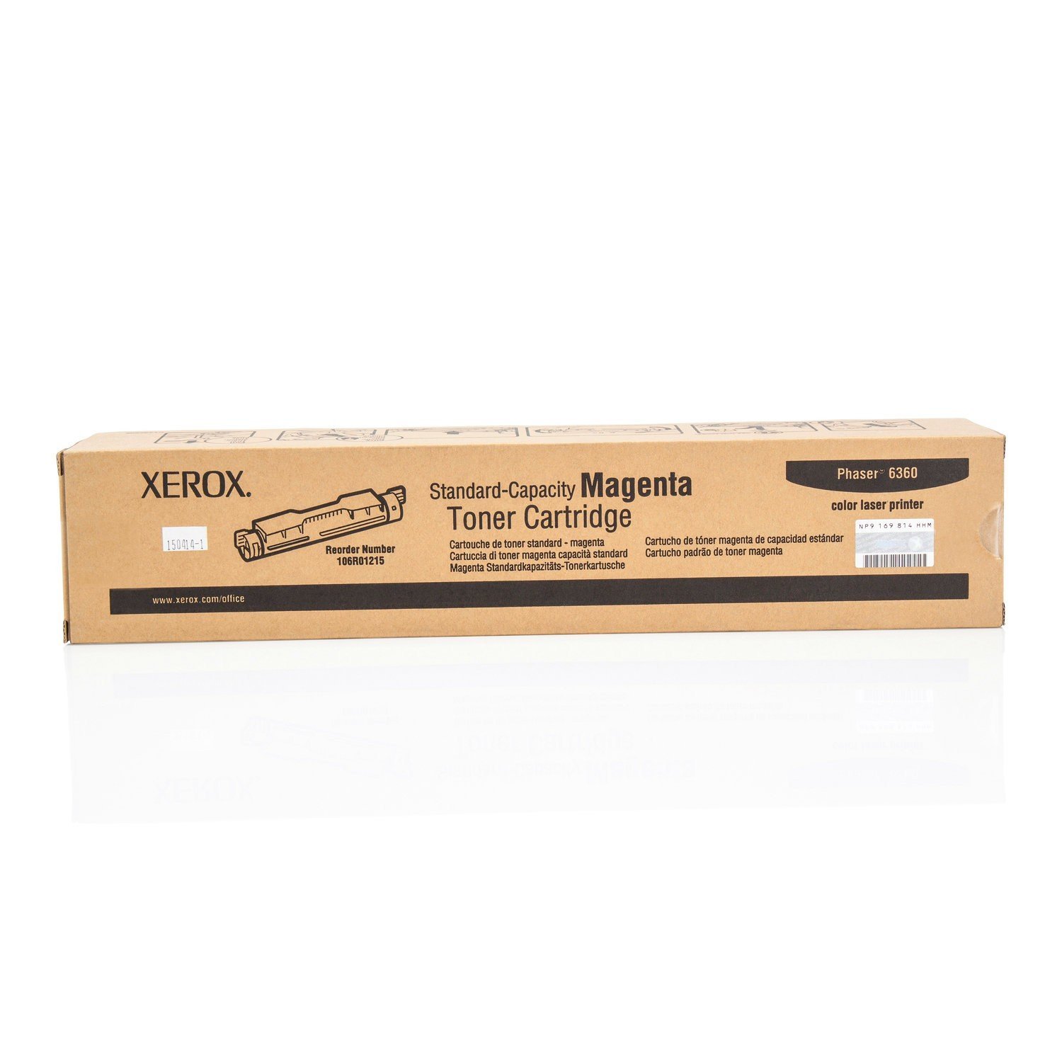 Xerox Oryginalny 106R01215 /, do drukarki Premium Phaser 6360, magenta, 5000 stron