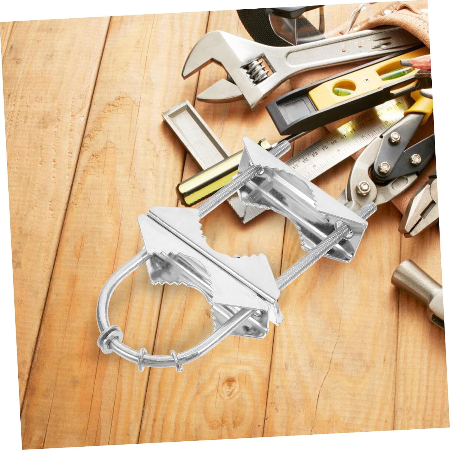 Type Bolt Clamp for Antenna Mounting Pole Mount Bracket for Outdoor Antenna Installation Heavy Duty Antenna Pole Clamps