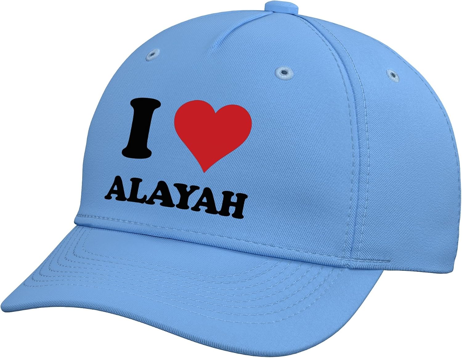 I Heart Alayah First Name I Love Personalized Stuff Adjustable Baseball Hat