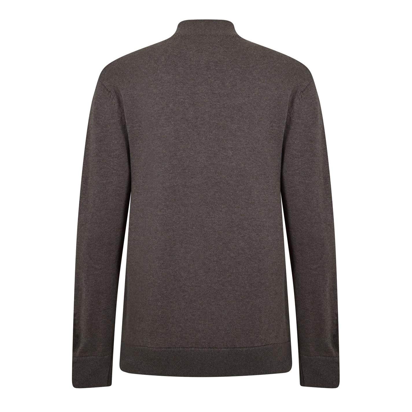 Jack Wills Maglione da uomo a maniche lunghe con mezza zip a collo a imbuto