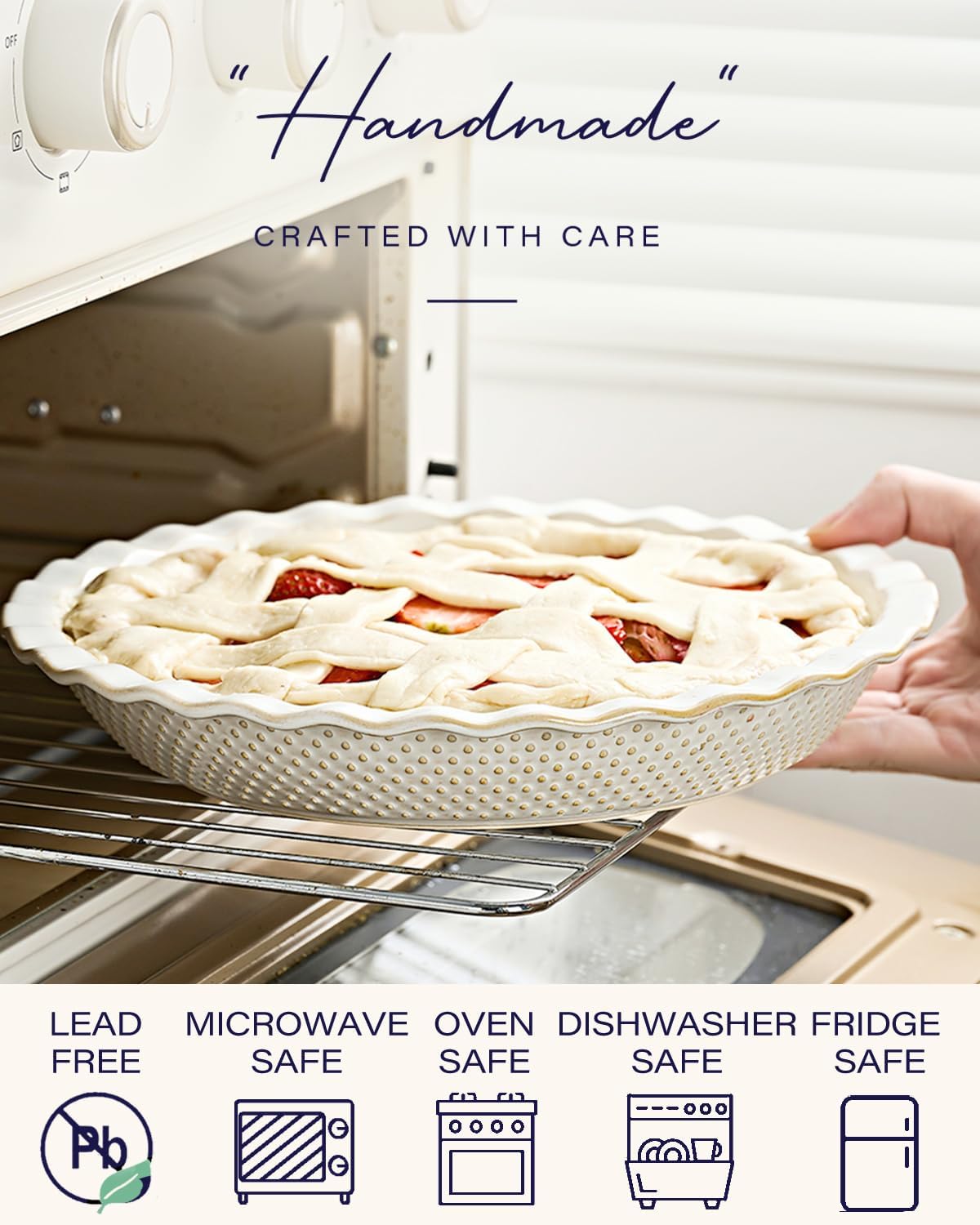 getstar Ceramic Pie Pan, inch Pie Dish for Baking, Ethiopia Ubuy