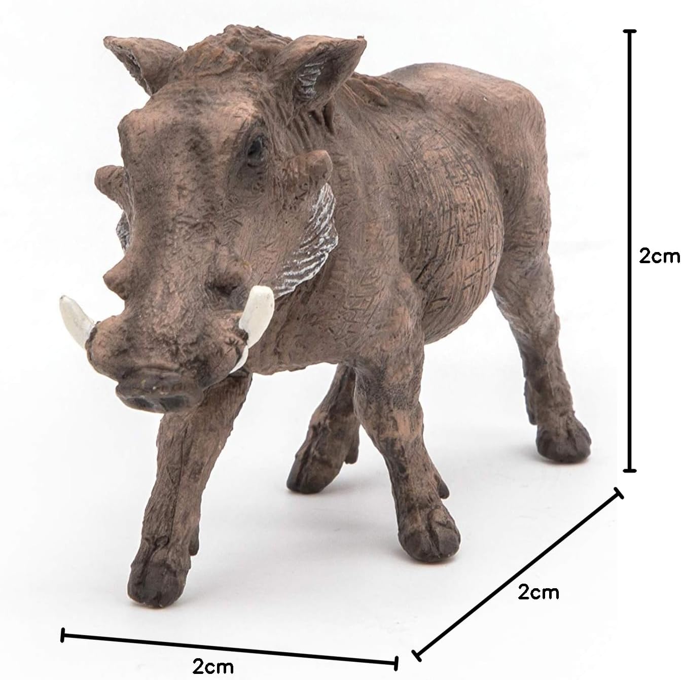 Papo Warthog Figure, Multicolor