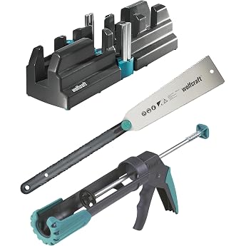 wolfcraft Successful Set - Bevel & Cutting Blades MG 200 and Japanese Saw