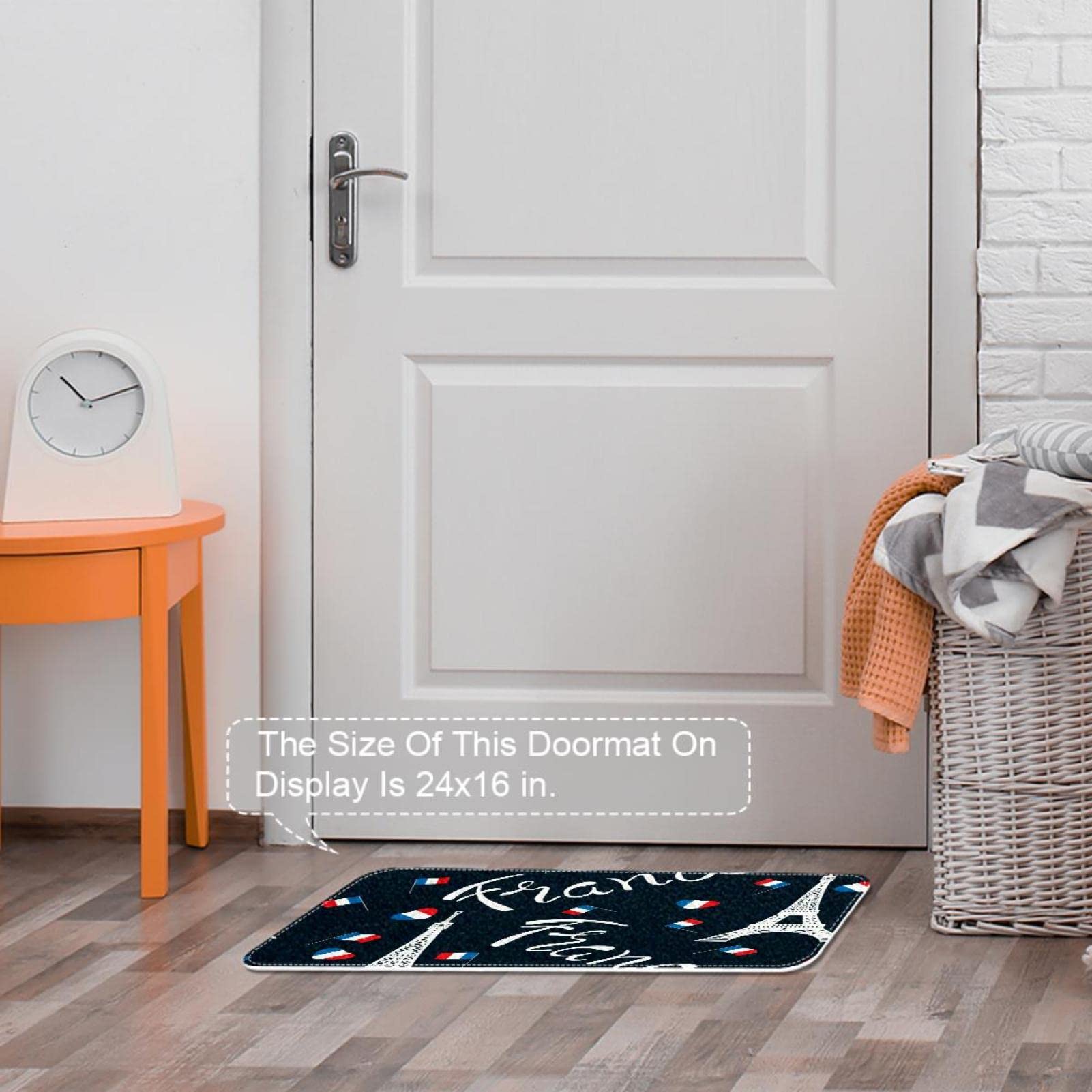 Amazon | エリアラグ、屋内ドアマット、フランス エッフェル塔、洗濯 Amazon | エリアラグ、屋内ドアマット、フランス エッフェル塔、洗濯