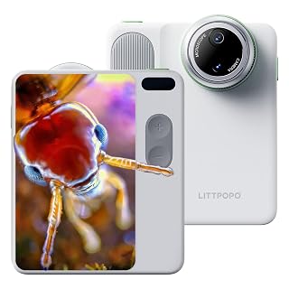 MicroCam X1 4K Digital Camera with 400X Microscope, True 4K Footage, Autofocus, 3.5" LCD Touchscreen | Compact Point and Shoot Camera for Photography | Ideal Gifts for Women, Kids - Amazon product rated Grade A