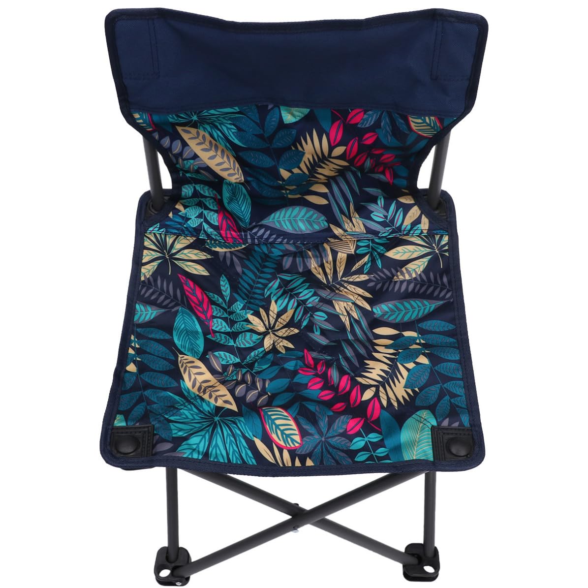 Chaise pliante d'extérieur bleue en métal légère Operitacx