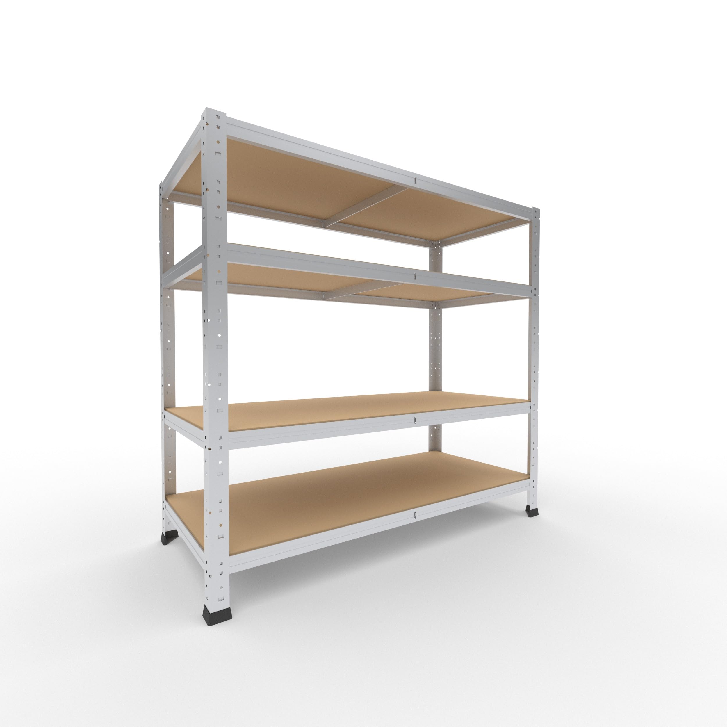 shelfplaza Home 100x110x50cm regał metalowy ocynkowany: 4x175kg