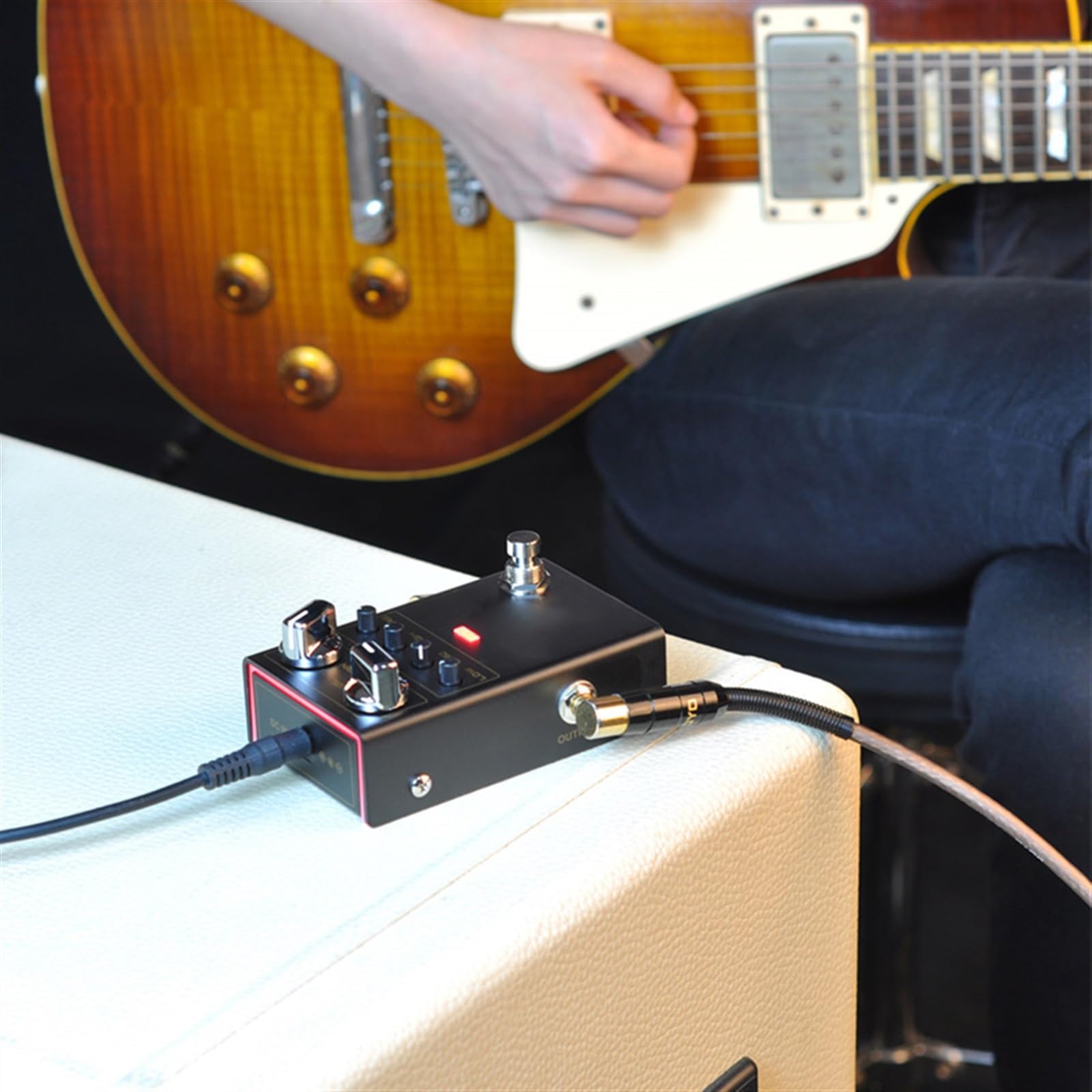 Effetti per Chitarra Pedale per Chitarra Distortion Effetti per Pedali per Chitarra Elettrica per Musica Heavy Metal Accessori per Basso per Chitarra True Bypass