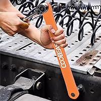 Vista 7 de Llave de extensión de desplazamiento de 3/8 pulgadas, herramienta extensora de llave de vaso lista para impactos, con adaptadores de unidad cuadrada