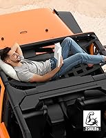 Vista 3 de JOYTUTUS Mesh Cargo Net Roof Storage Netting Hammock Roll Cage Bar Restraint for 1987-2026 Wrangler YJ TJ JK JL & Gladiator JT