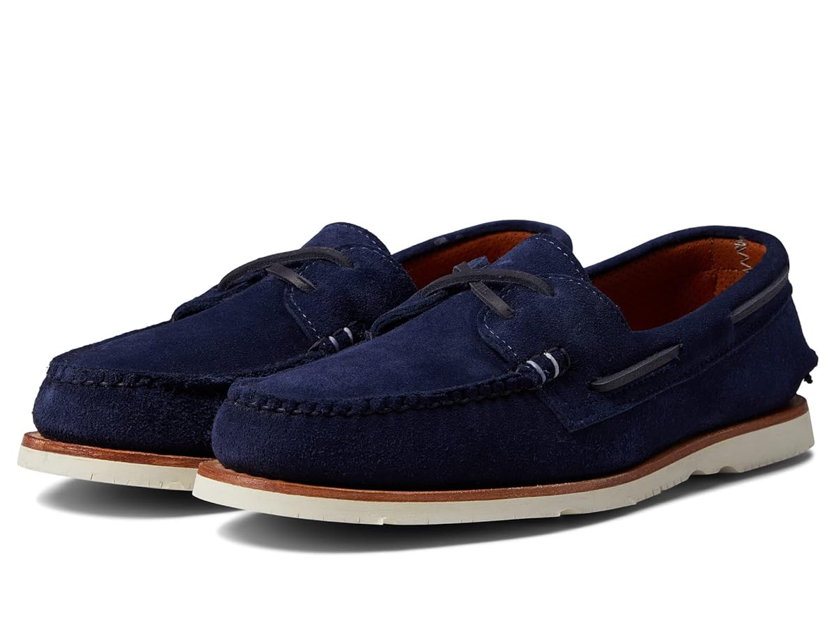  SLIPPER NAVY SUEDE-US11（29.0） Amazon.com | Sperry X Sunspel Authentic Original 2-Eye Navy