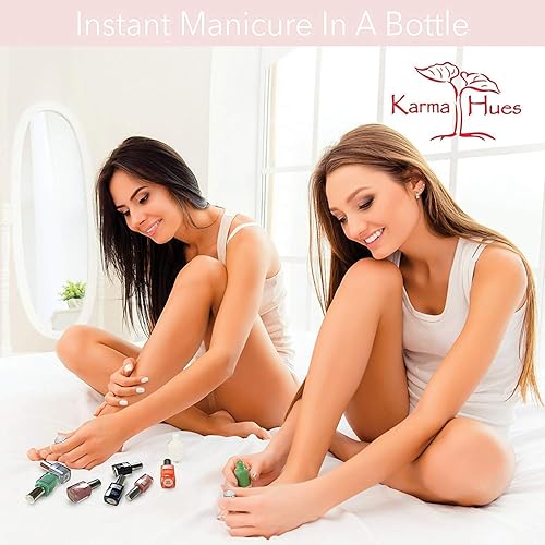 Miniatura 4 de Karma Organic Hermoso juego de esmaltes de uñas naturales, no tóxico, pintura de uñas vegana y libre de crueldad animal