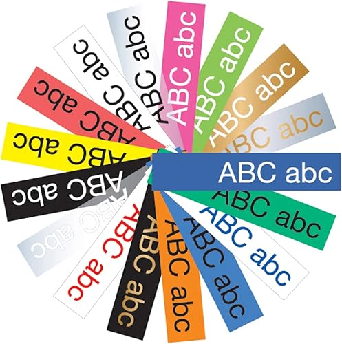 Miniatura 132 de Brother - Cinta de etiquetas laminadas P-touch M31, prémium, 0.47 pulgadas de ancho x 26.2 pies de largo, negra sobre transparente mate Negro sobre