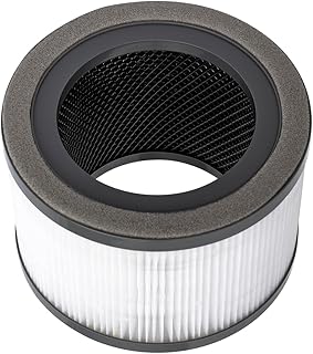 Compatible con Levoit Vista 200 Filtro de repuesto para purificador de aire,True HEPA 3 en 1, filtro de carbón activado, Vista 200-RF, Paquete de 1