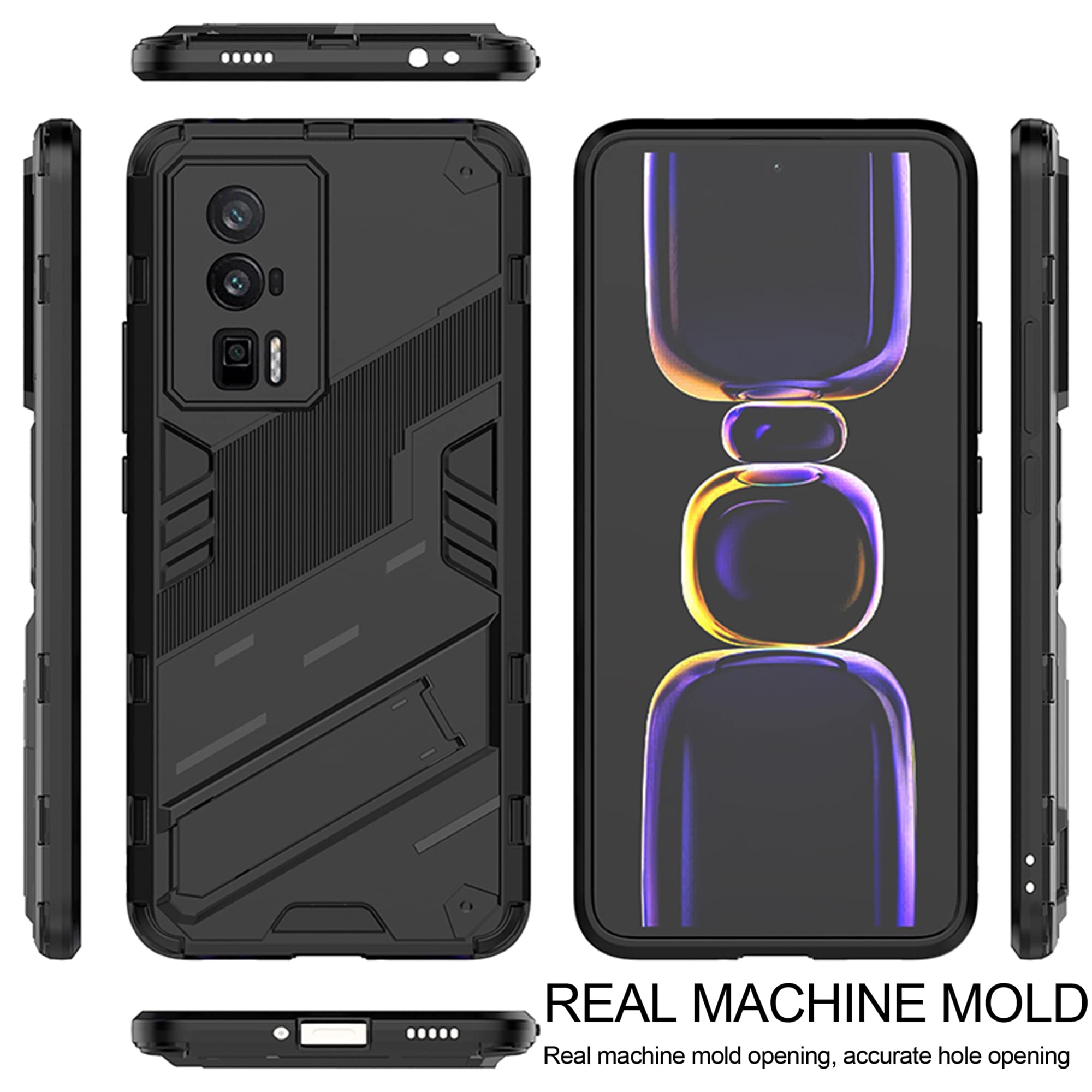 ESTH® Funda Para Xiaomi Poco F5 Pro 5G/Redmi K60 Pro/K60 Con Protección 
