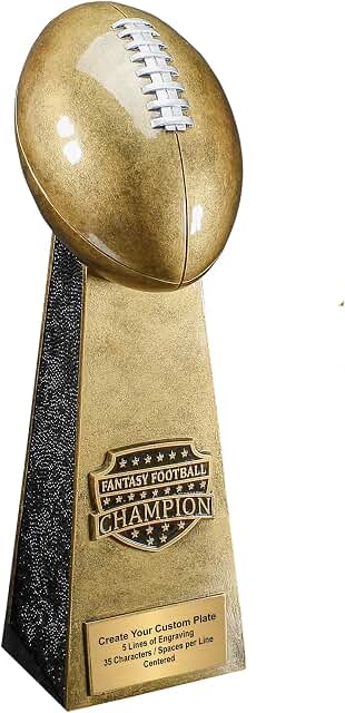 Decade Awards Fantasy Football Champion Trophy