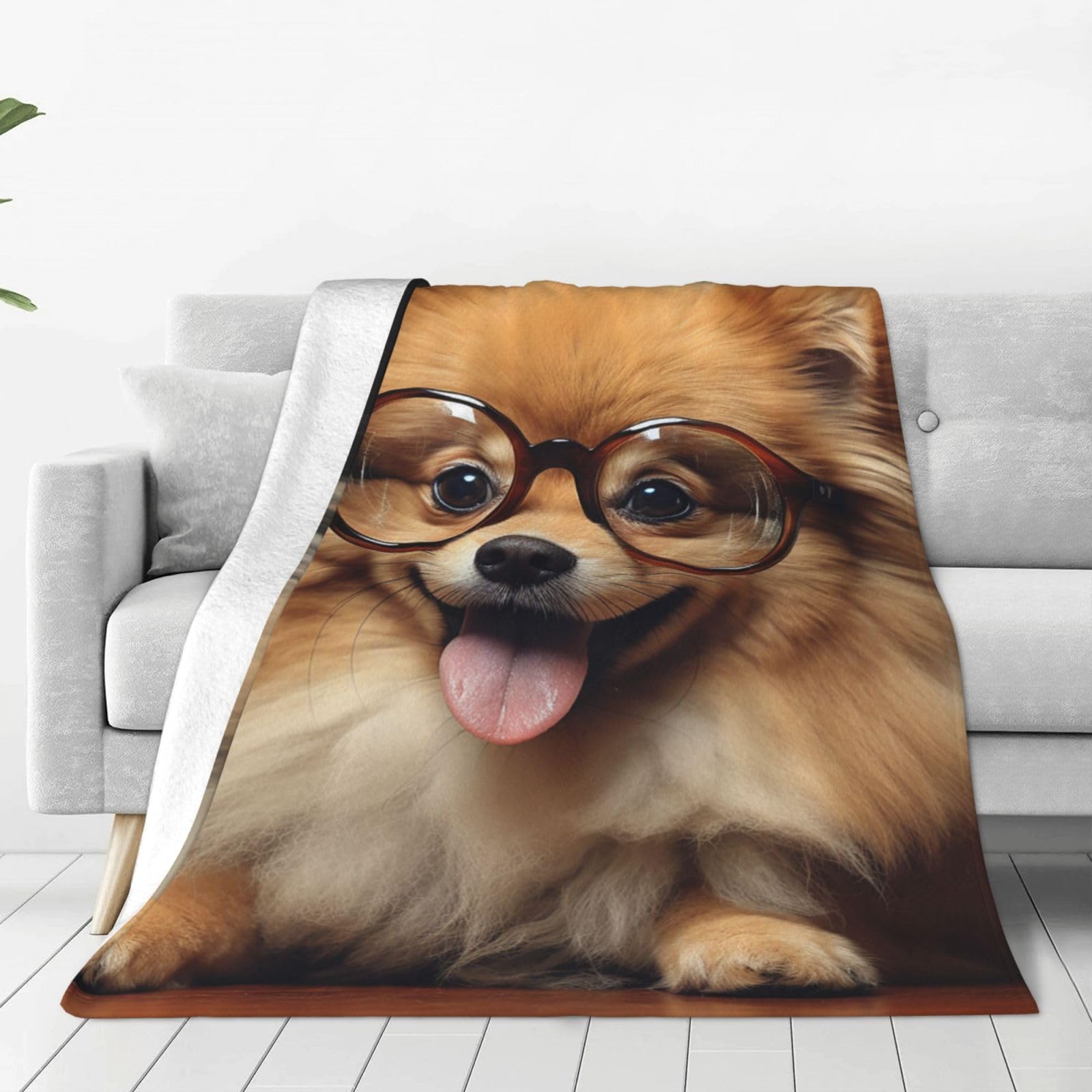 Couverture polaire chaude et pelucheuse en flanelle douce avec protection anti-boulochage