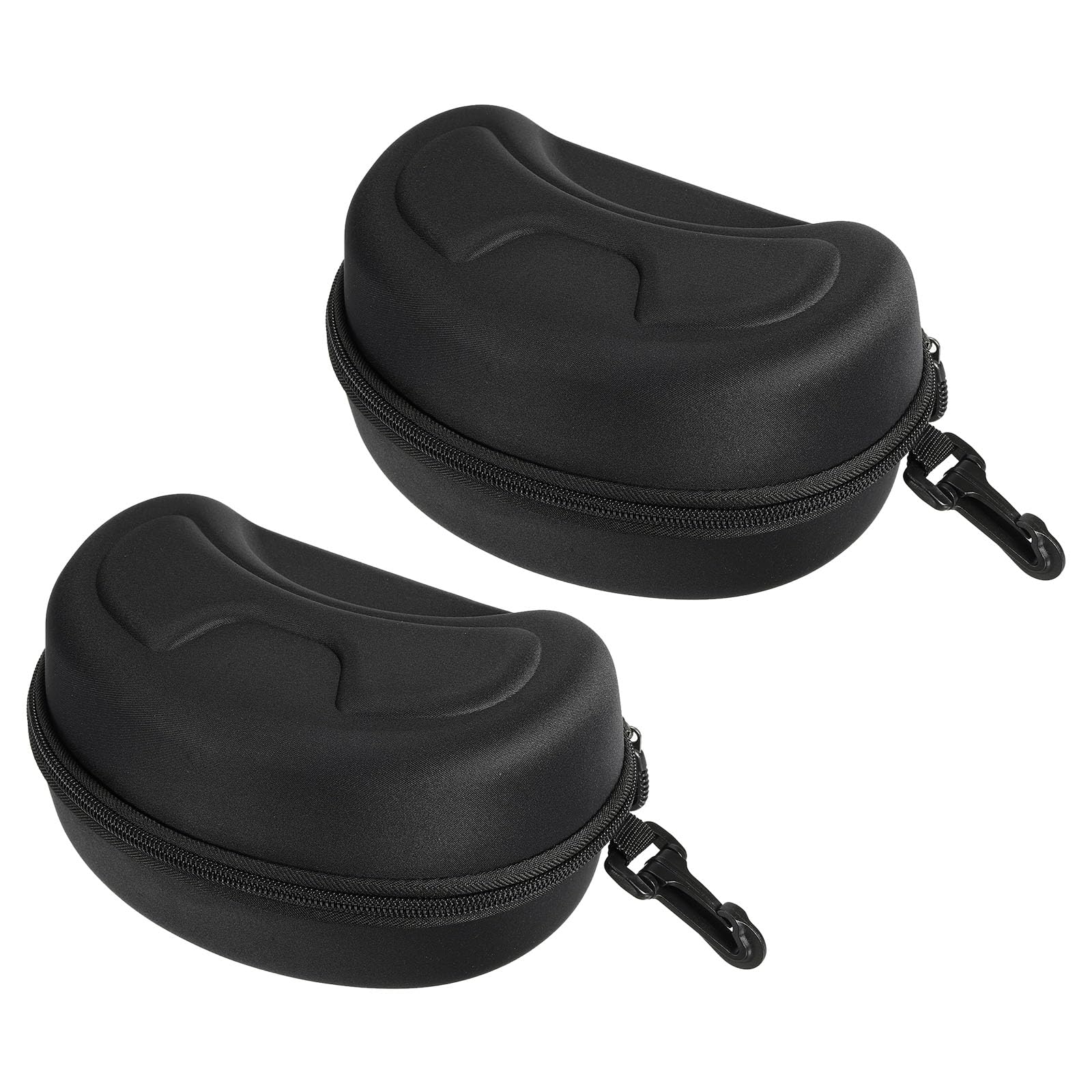 PATIKIL Étui Lunettes Rigide de Ski, Boîte à Lunettes de Sport EVA Snowboard Antichoc