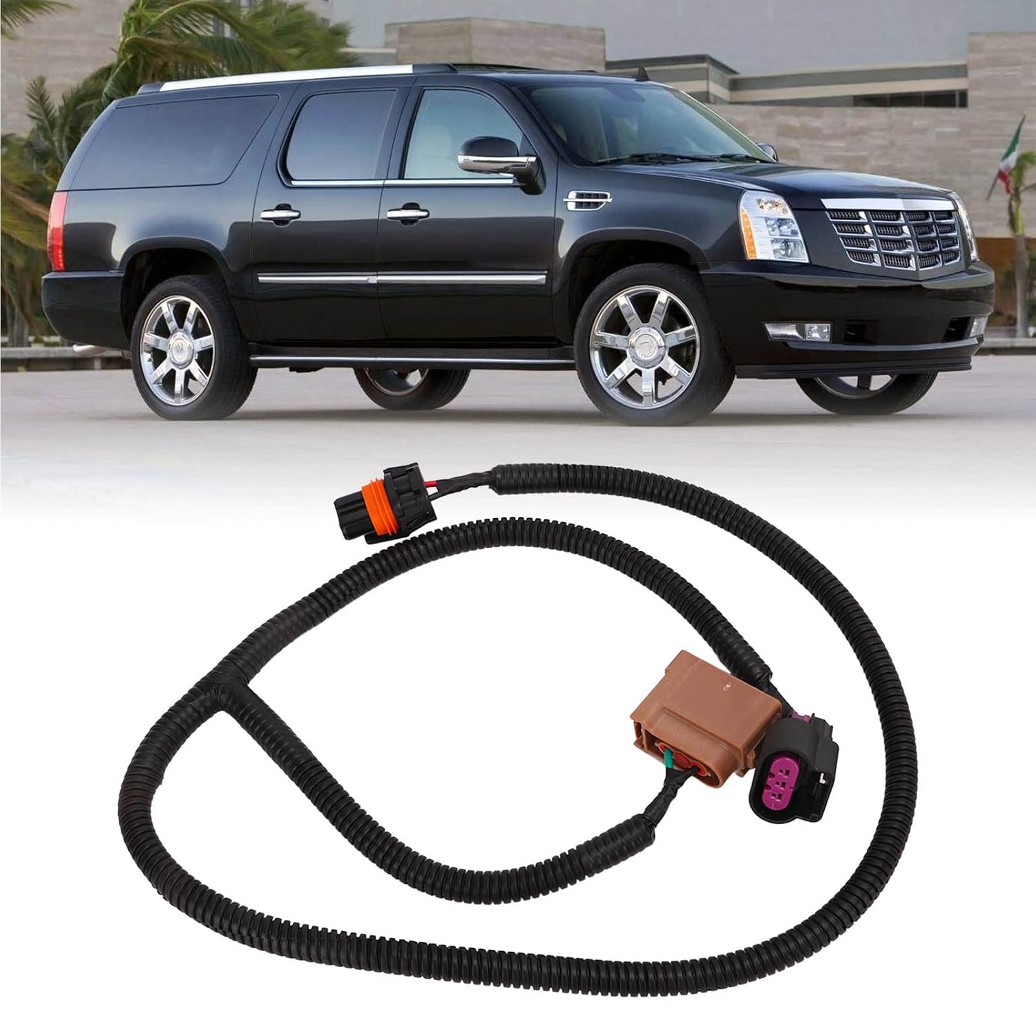 Fog Lamp Harness, Fog Light Wiring Harness 15789983 Extension Wire Harness Replacement for EXT 2007-2014
