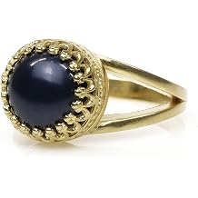 Black Pearl Ring - Elegant Custom Made Pearl Rings for Women - Fashion Rings, Everyday Rings, Birthstone Jewelry Rings