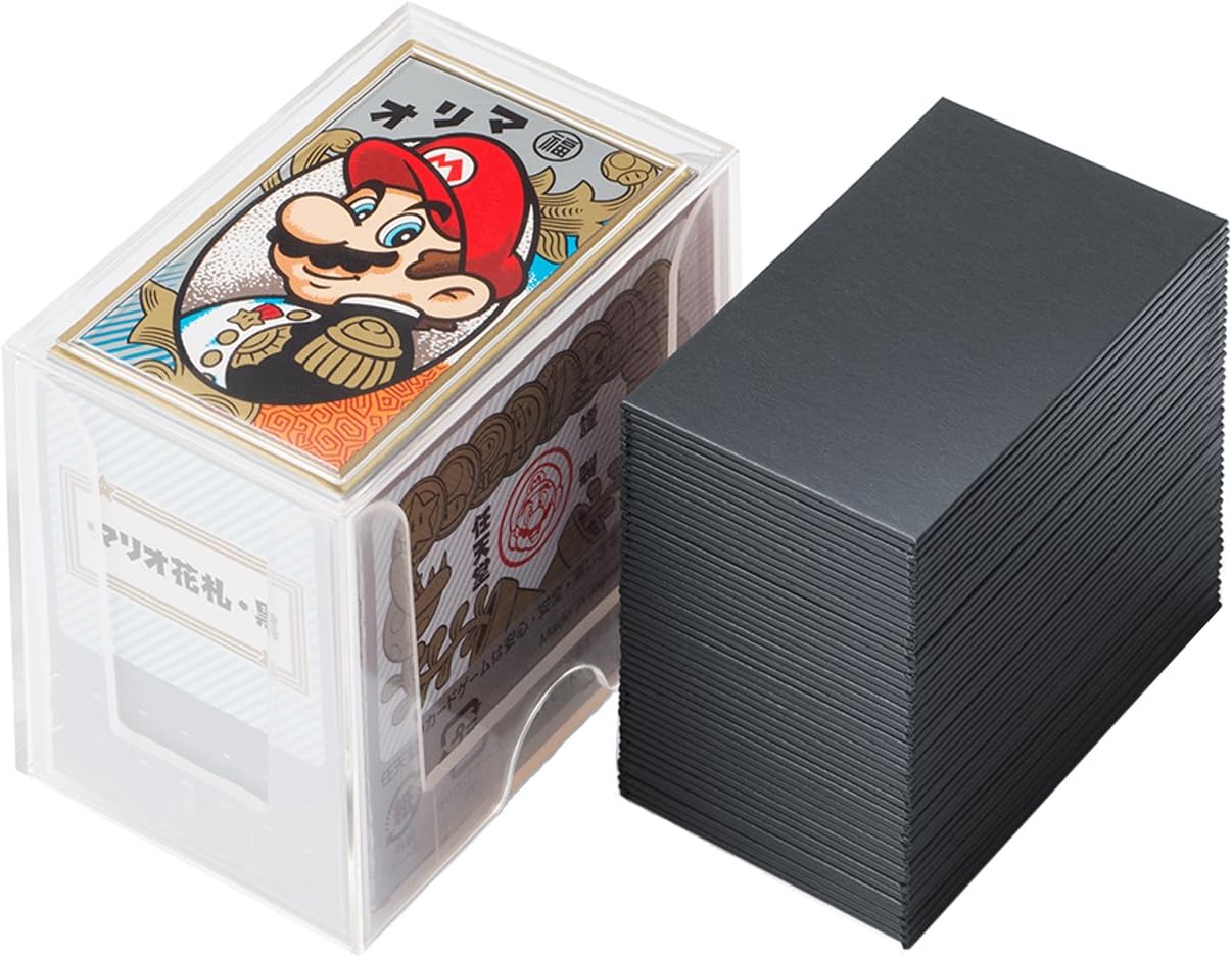 Nintendo Mario playing cards (black)