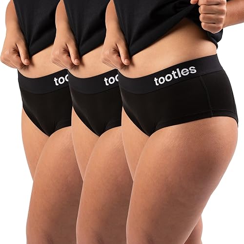 Fart Filtering Women's Underwear - Hip Hugger Style with Charcoal