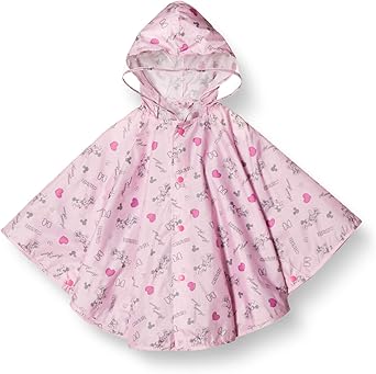 Amazon ディズニー ディズニー ミニー レインポンチョ 女の子 レイン ピンク 日本 フリー Free サイズ レインウェア 通販