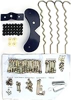 Vista 8 de Juego de columpios de metal resistentes para exteriores para niños