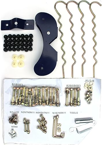 Miniatura 8 de Juego de columpios de metal resistentes para exteriores para niños