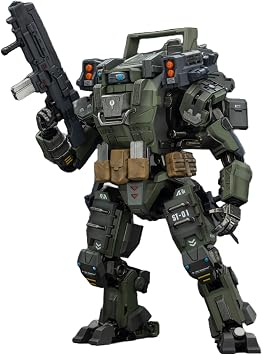 TOYVERSE JOYTOY 1/25 Dark Source Action Figure, APOC Series Bedrock Standard Combat Mecha Type, Movable Joints Character Model, 15+ Years Old