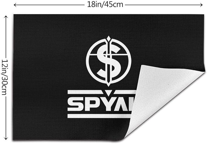 Amazon スパイエアー Spyair ロゴ Pvc織りのランチョンマットは 耐熱性と滑り止めがあり お手入れが簡単で デスクトップを保護します ランチョンマット オンライン通販