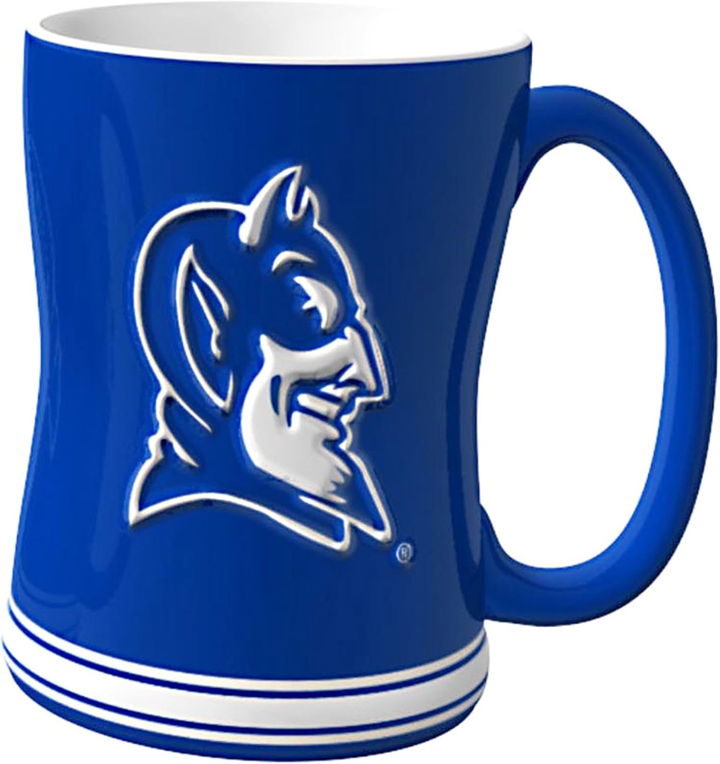 NCAA Duke Blue Devils Sculpted Relief Mug, 14-Ounce